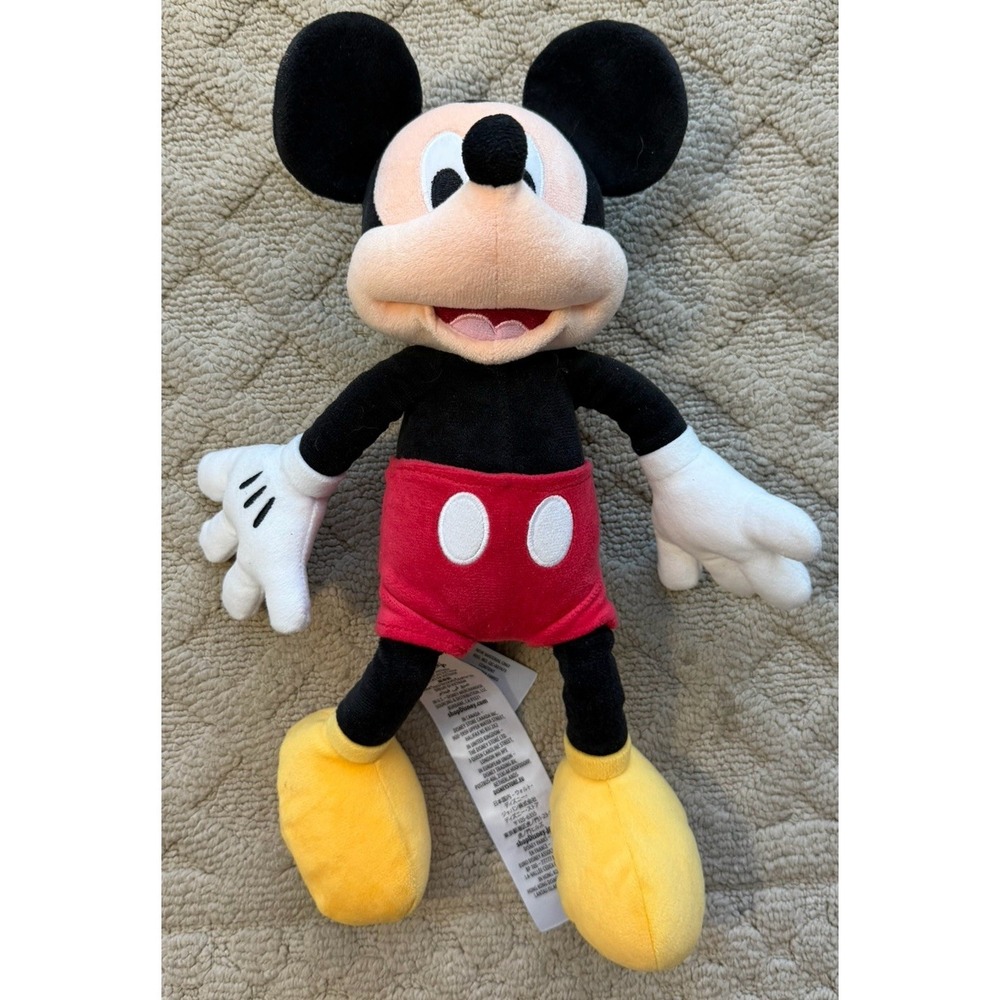 Disney Mickey Mouse Disney Parks Authentic Original 13" inch Stuffed Plush